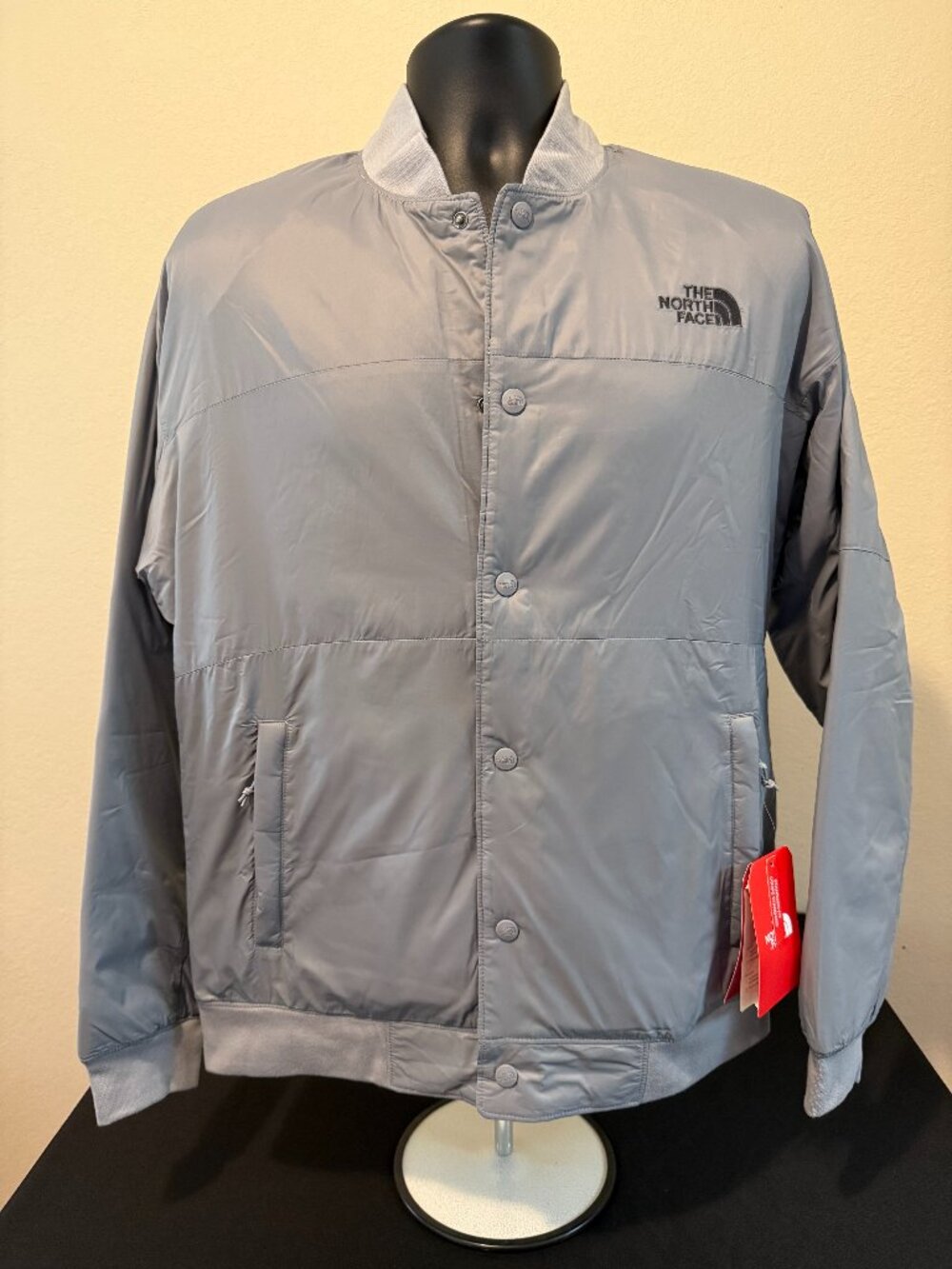 NWT The North Face Presley Insulated Bomber Jacket Mid Grey Men's Small S